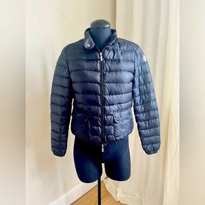 MONCLER 'Lans' down jacket Sz1 small Black